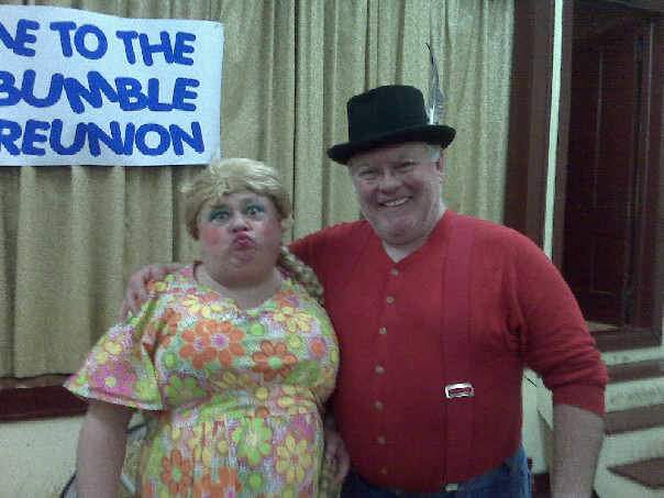 MerlePence's tweet image. Robert Keith Marks and Merle Pence meeting for the first time in Hillbilly Massacre which started a lifelong bromance.