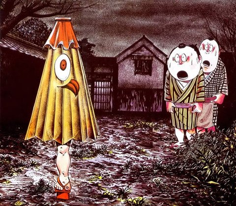 ゲゲゲの鬼太郎 唐傘小僧 からかさオバケ からかさ小僧 お化け ソフビ