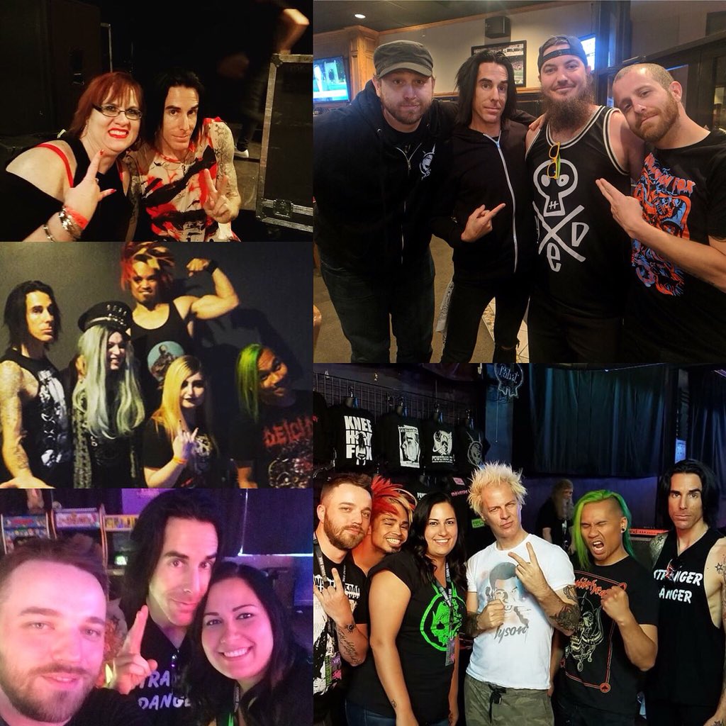 TyOliver_Rawks's tweet photo. Made it home, huge thanks to everyone that came out to the recent leg of the “New Wave Tour 2018” We had a blast! Stay tuned for July/August tour dates! @therealPM5K @therealSpider1 @Murv3 @RattanTheDrumer @ladickerson88 @TheMikeSnyder @stitcheddrummer @DAVEYSUICIDE https://t.co/bVgS8GwPji