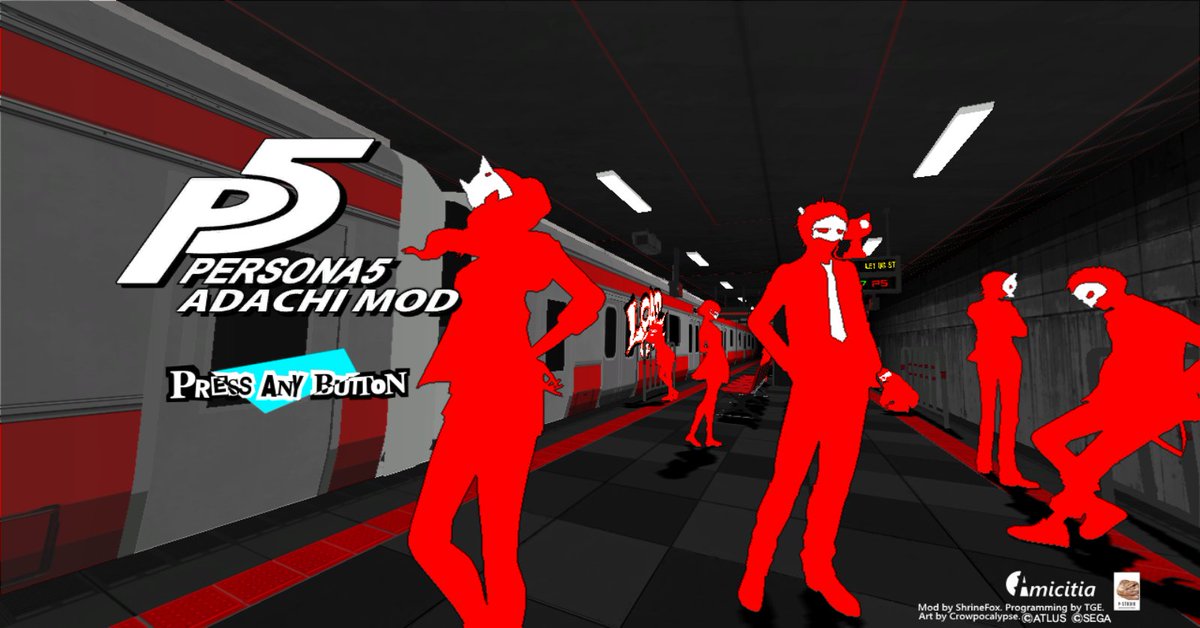 Playable Adachi Mod - Amicitia