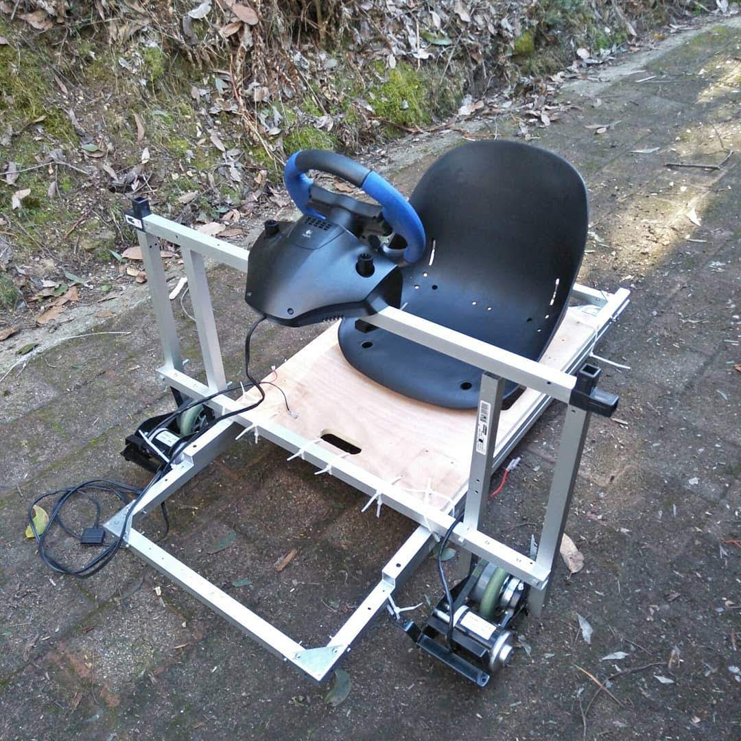 peterwallhead's tweet image. Business at the front, party in the back 
#drivebywire #crazycart #gokart #longweekendproject