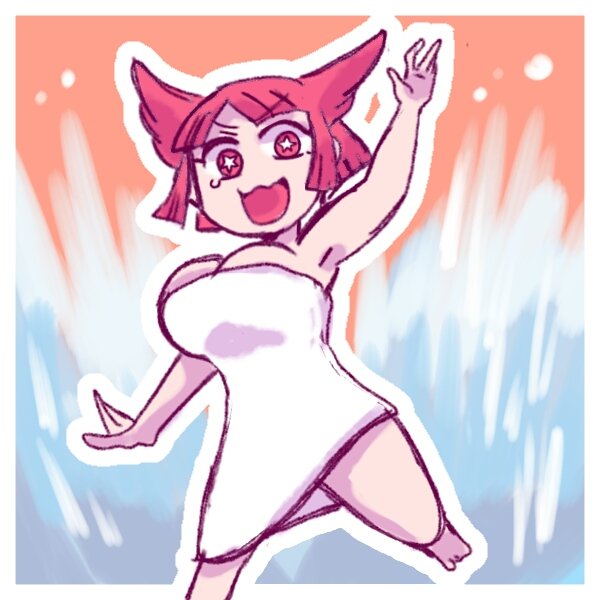 サンズちゃん温泉パニックしてほしい 