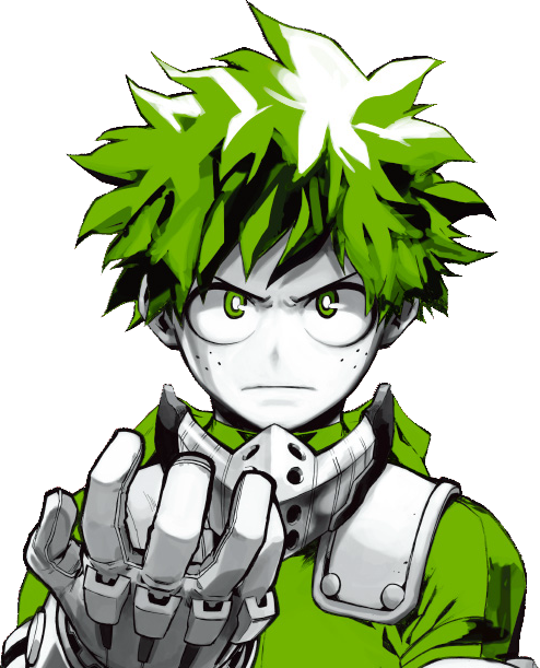Color_Division's tweet photo. He's more beautifull without all the text, colouring it's so simple but it works so well! aaah Horikoshi has gotten so good&amp;powerfu w colours~ https://t.co/jxA0hnImju