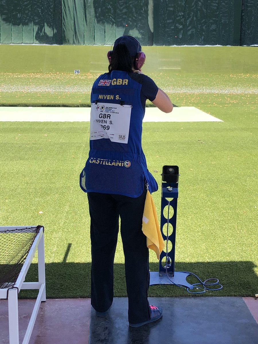 Women’s Trap begins today. Representing 🇬🇧 we have <a href="/kirstybarr88/">Kirsty (Barr)Hegarty OLY</a> <a href="/EllieRoseSeward/">Ellie Seward</a> <a href="/charkerwood/">Charlotte Kerwood</a> and Sharon Niven. Let’s hear your support!!💥Event starts 8am local time #igobeyond