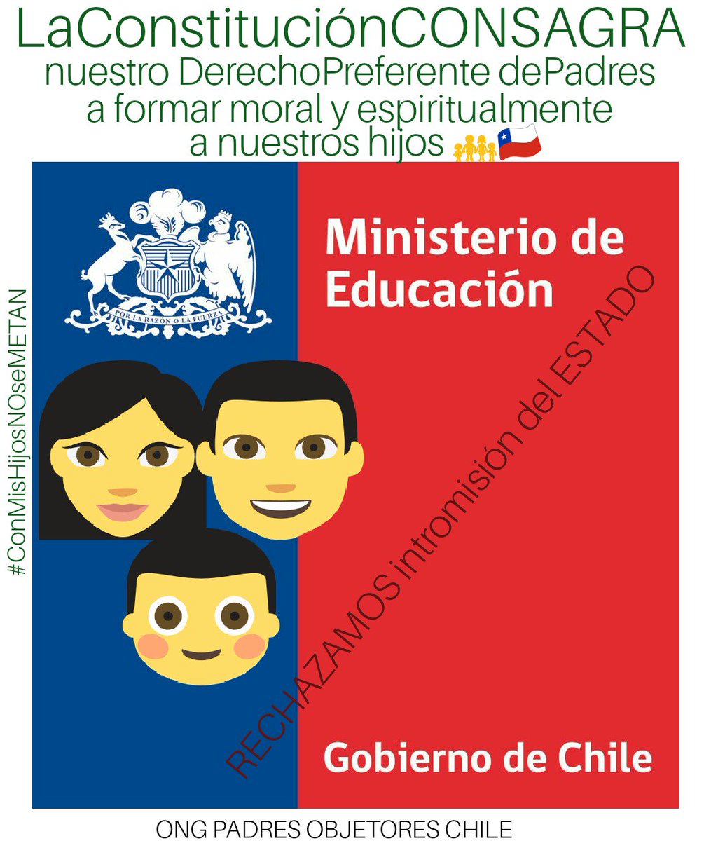 La RESISTENCIA a la Ideología de Género la provocamos NOSOTROS los Padres en el Colegio de nuestros hijos,los Centros de Padres deben ser dirigidos porPadres q entiendan que el Estado se ha entrometido entre nuestros hijos y nosotros.
Conversen este tema en Reuniones deApoderados