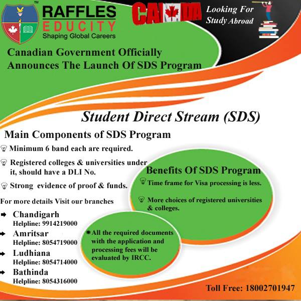 RafflesEducity's tweet image. Raffles Educity presents the update on Canadian Government's Officially Announcement on the "Launch Of SDS Program". 
Stay Tuned With Raffles Educity For Latest Updates And Information. 
#RafflesEducity #SDSProgram #VisaProcessing #StudyAbroad