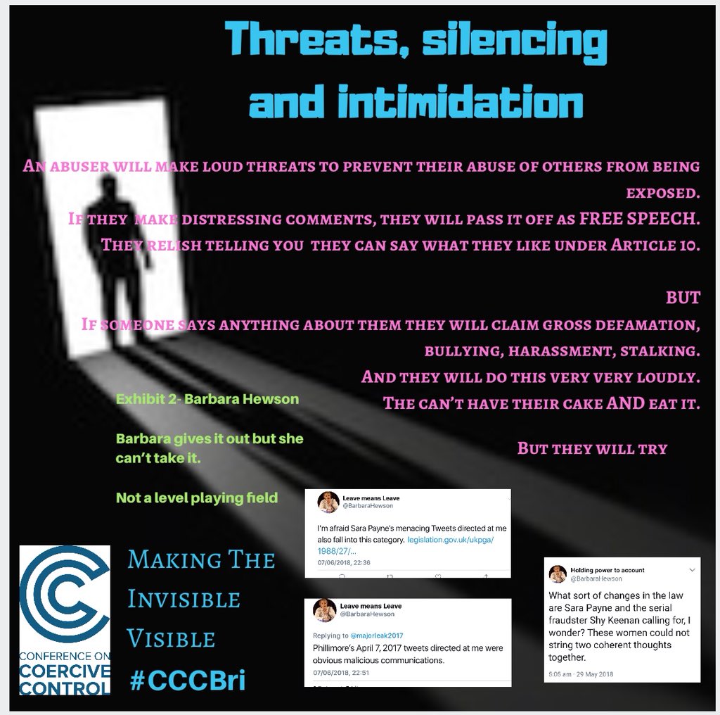 CCChatMagazine's tweet photo. Yesterday, Barbara Hewson tried to derail the conference. Should she make any further attempts either online or to venues/speakers. I will be responding by attaching ALL national press articles Barbara has been mentioned in and also the judgment for the failed judicial review. https://t.co/HqnKDcthh7