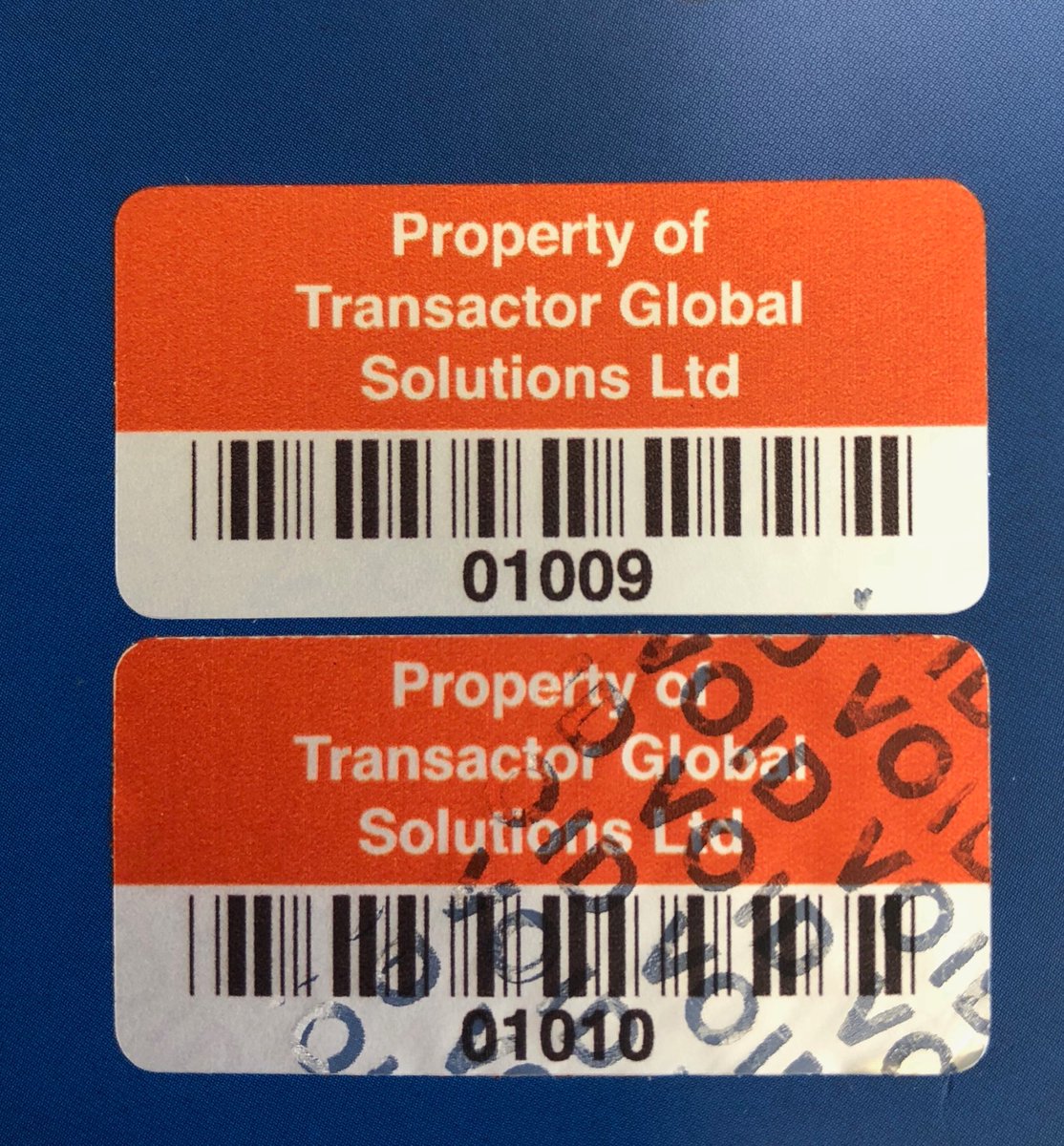 Customlabelsltd's tweet image. Before &amp;amp; after. Void polyester tamper labels. #voidsticker #voidlabel #tamperlabel #tamper #barcodelabel #voidpolyester #securityasset ⁦@Customlabelsltd⁩
