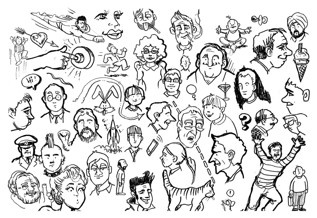 PaulsCardtoons's tweet image. Can't beat a random scribble or two! #randomscribbles #justdoodlin