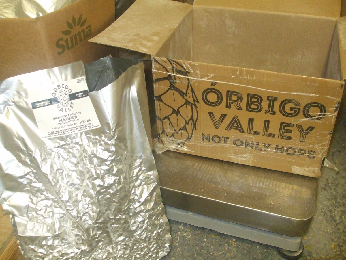 Rocket Ales from Cambridgeshire brewed last week with Órbigo Valley <a href="/orbigovalley/">Orbigo Valley</a>