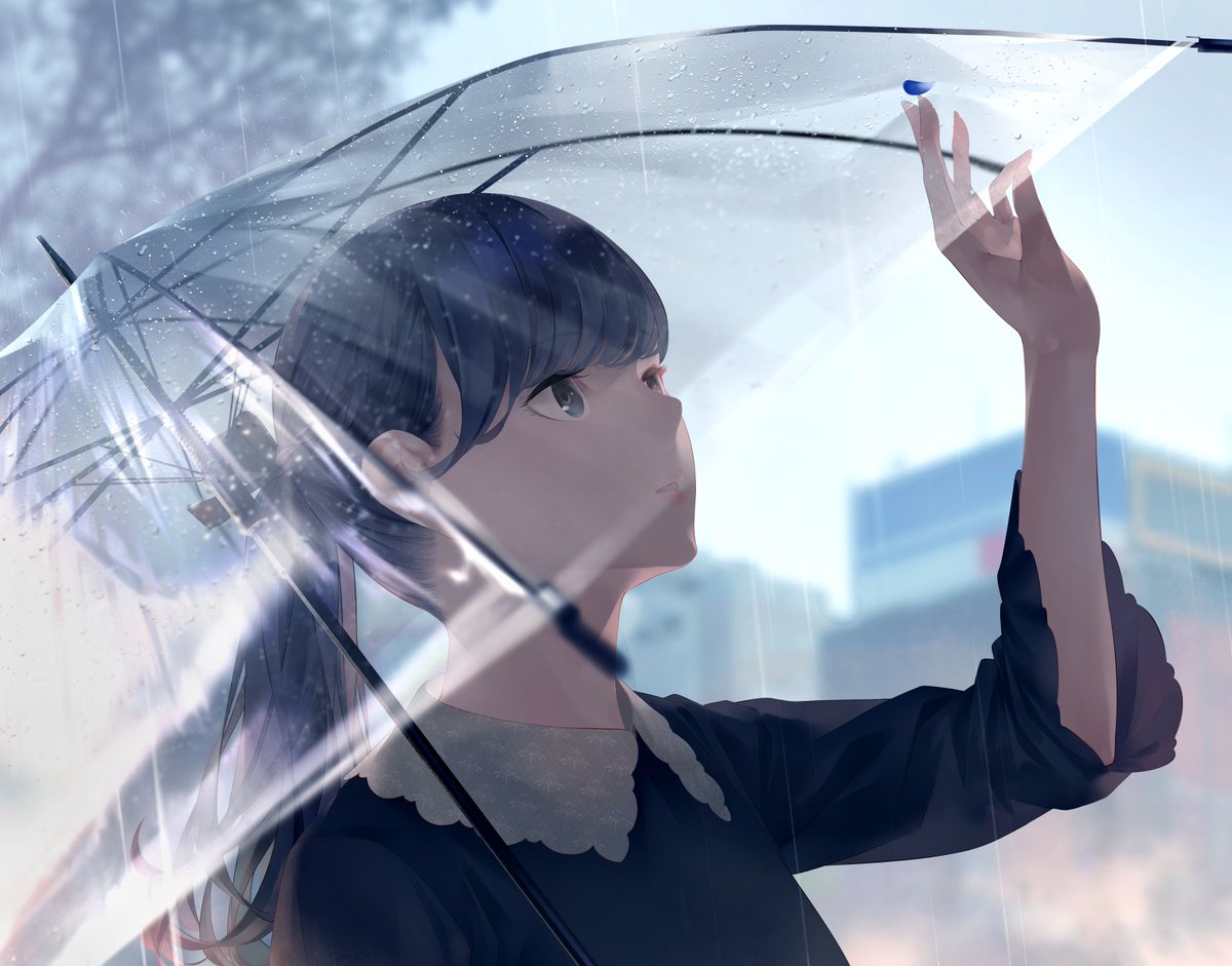 「梅雨 」|爽々のイラスト