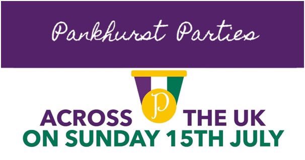 FleurButler1's tweet photo. Didnโt get to march yesterday #processions18 ? Too far from your local town? There is still time to celebrate 100 yrs of women voting and have #Pankhurstparties instead. Fleur@Pankhurstparties.uk https://t.co/SksMDG68YU