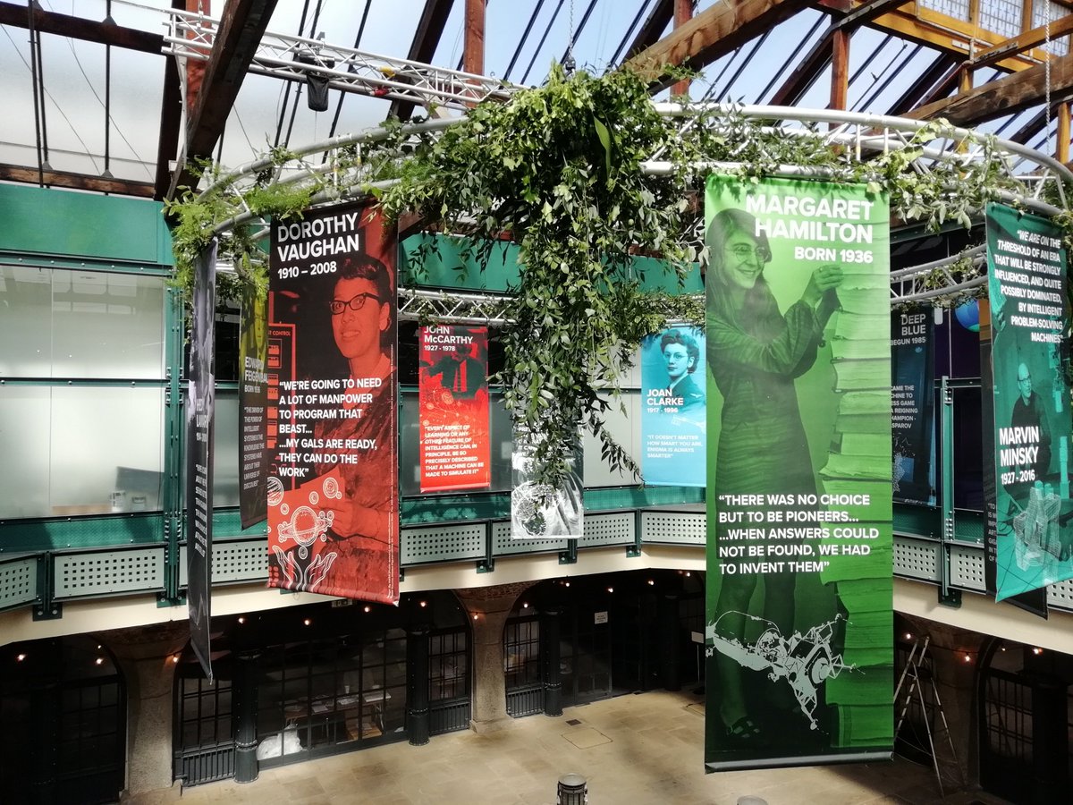 taughtbyhumans's tweet photo. At #cogx18 - excited to learn about the future! These wonderful women in tech are included in our "Coding Day" aimed at teenage girls #inspiration #tech #educationforthefuture #getgirlscoding #ai https://t.co/TuDp69607V