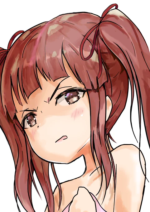 キレてる智絵里ちゃんが見たかったので、、、、
せっかくの誕生日なのにこういうイラストでごめんない()
#緒方智絵里生誕祭2018 
#緒方智絵里 