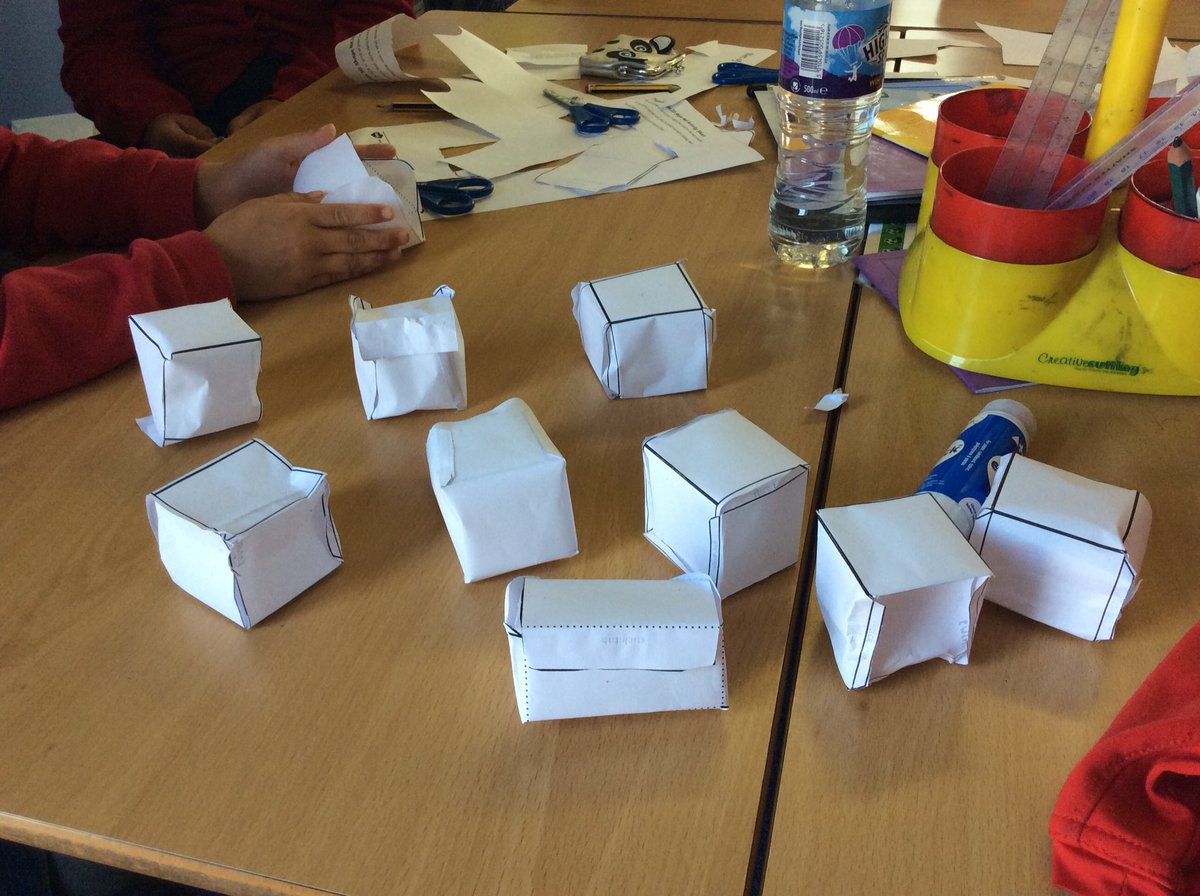 BrookPebble's tweet photo. Some of the finished products #3Dshapes #lotsofmess https://t.co/vJ2D6BqzKB