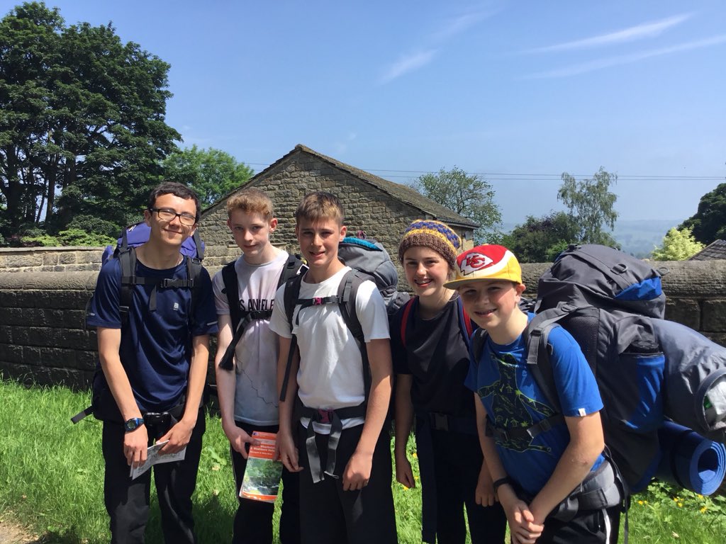 guiseleyschool's tweet photo. Our students had a great time working towards their DofE award over the weekend. Perfect weather too! https://t.co/S4sSJbrNvu