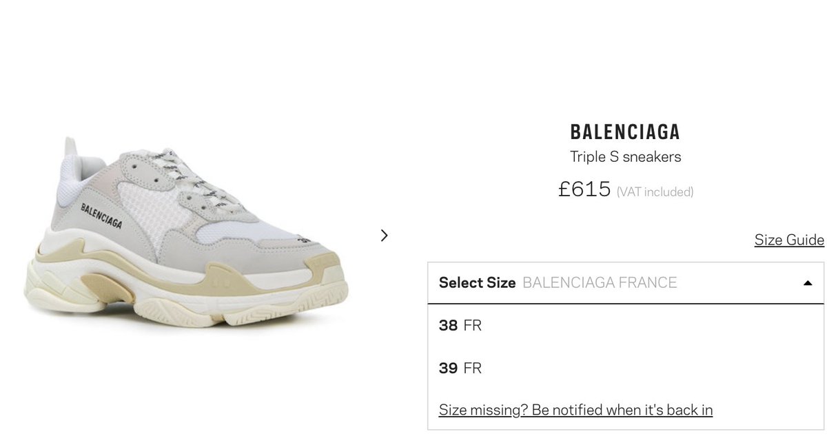 Balenciaga Triple S 2018 Mount Mercy University