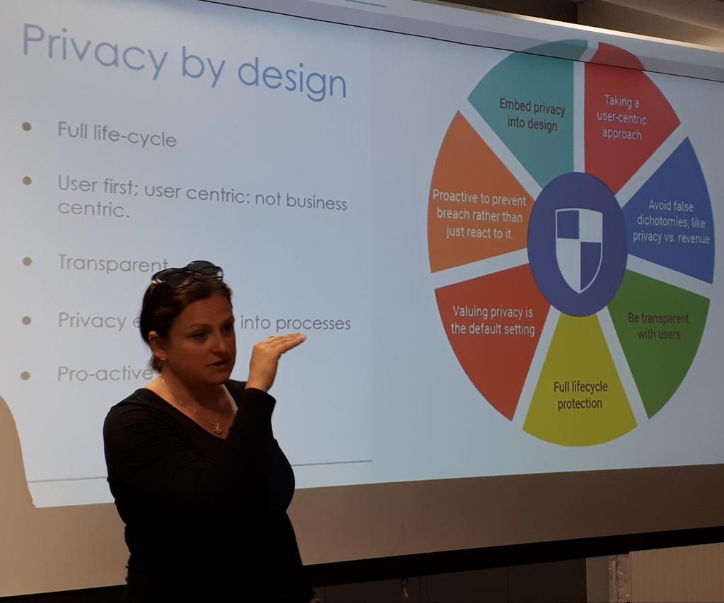 cosmichelenv's tweet photo. #GDPR - Privacy by Design needs to be our new norm for managing data in our business. Is it yours? @cosmickated phrase for #MondayMotivation - #datafilleting! #DoseofDigital courses for #socents: https://t.co/QeoU0H682v https://t.co/3YhLNs7HgV