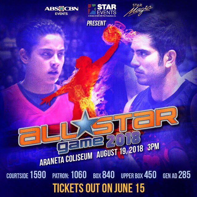 SmileForDaniel's tweet photo. #AllStarGame2018 is happening on August 19, 2018 at Araneta Coliseum! ❤

Ticket selling: June 15, 2018! https://t.co/lJx6U1SH2Z
