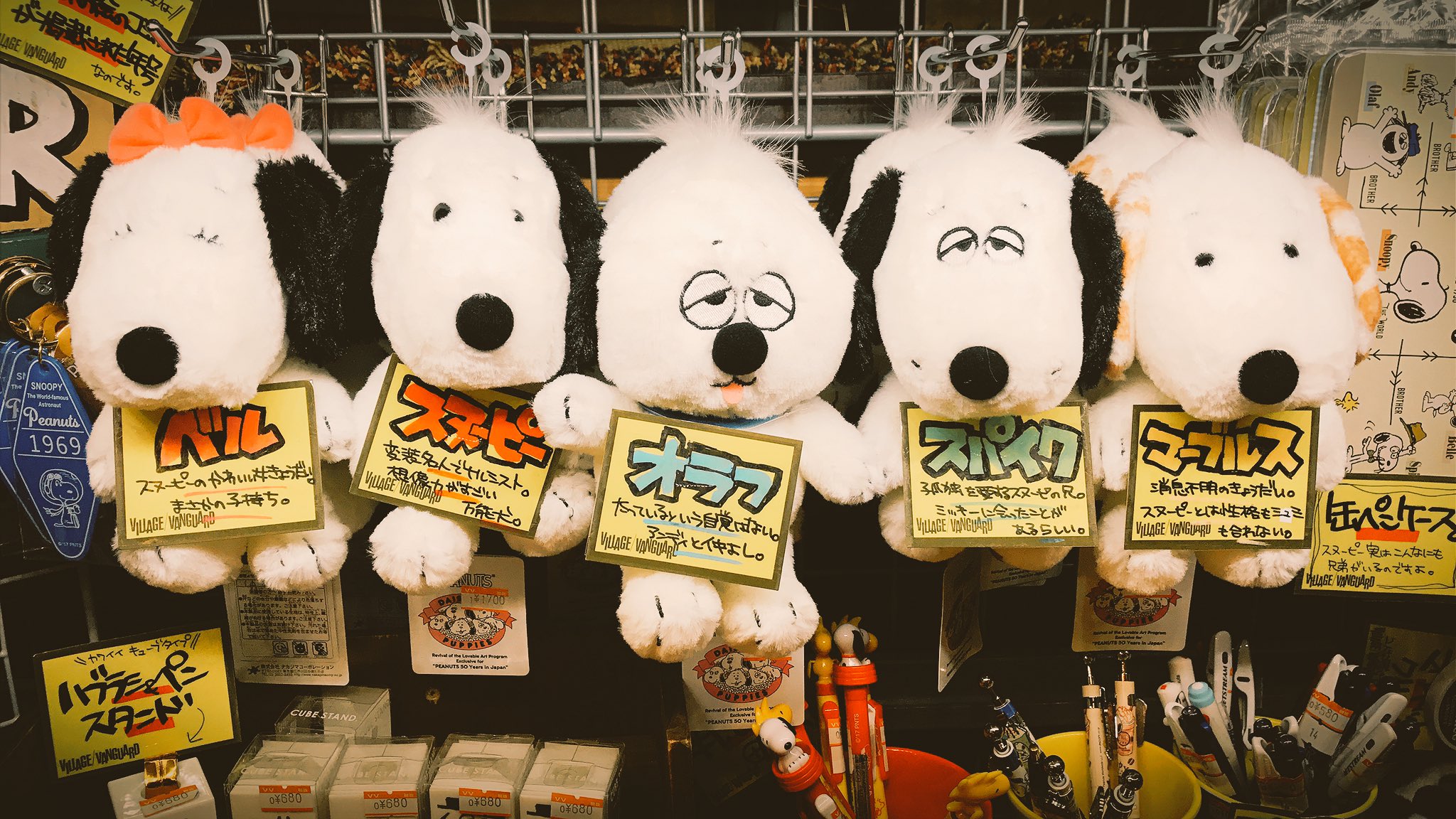 ヴィレッジヴァンガードmozo 3階でピクサーpopup開催中 スヌーピー日本上陸50周年 50周年を記念して 子犬時代の兄弟グッズが登場 アタマの毛がぼわぼわしてて可愛いよお Peanuts Snoopy スヌーピー兄弟