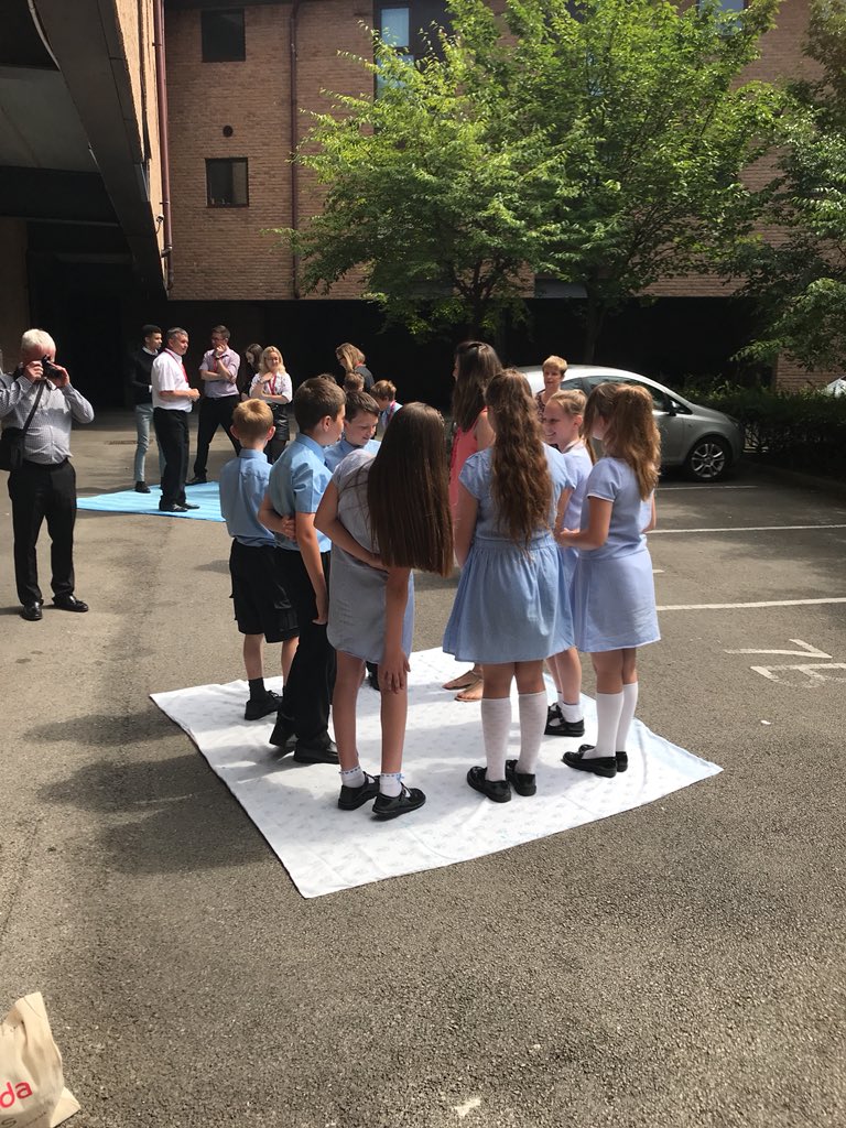 BigTrustCharity's tweet photo. #WorkInspirationDay #Day1 #RegendaHomes #CustomerServiceTeam #teamwork #StMonicas #year6 @TheRegendaGroup @MichaelRegenda https://t.co/XuMbCmmle9
