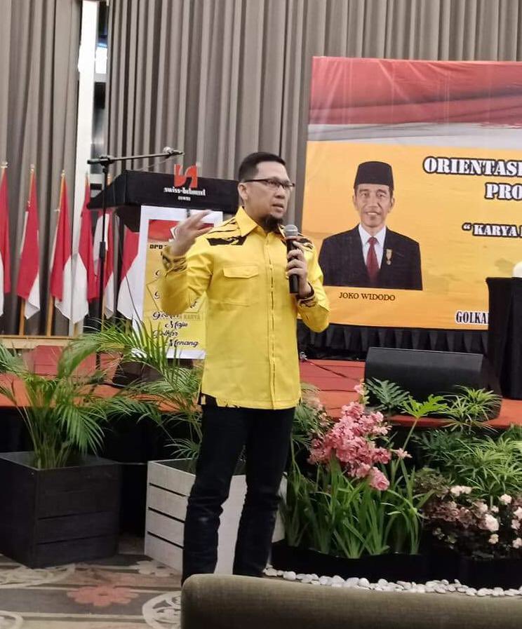 Golkar5's tweet photo. Siap memenangkan Pileg 2019, Orientasi Fungsionaris Partai Golkar digelar di tiap Provinsi dan Kabupaten di Indonesia. Kali ini di Provinsi Jambi. 
#Golkar https://t.co/mINdvthPpQ