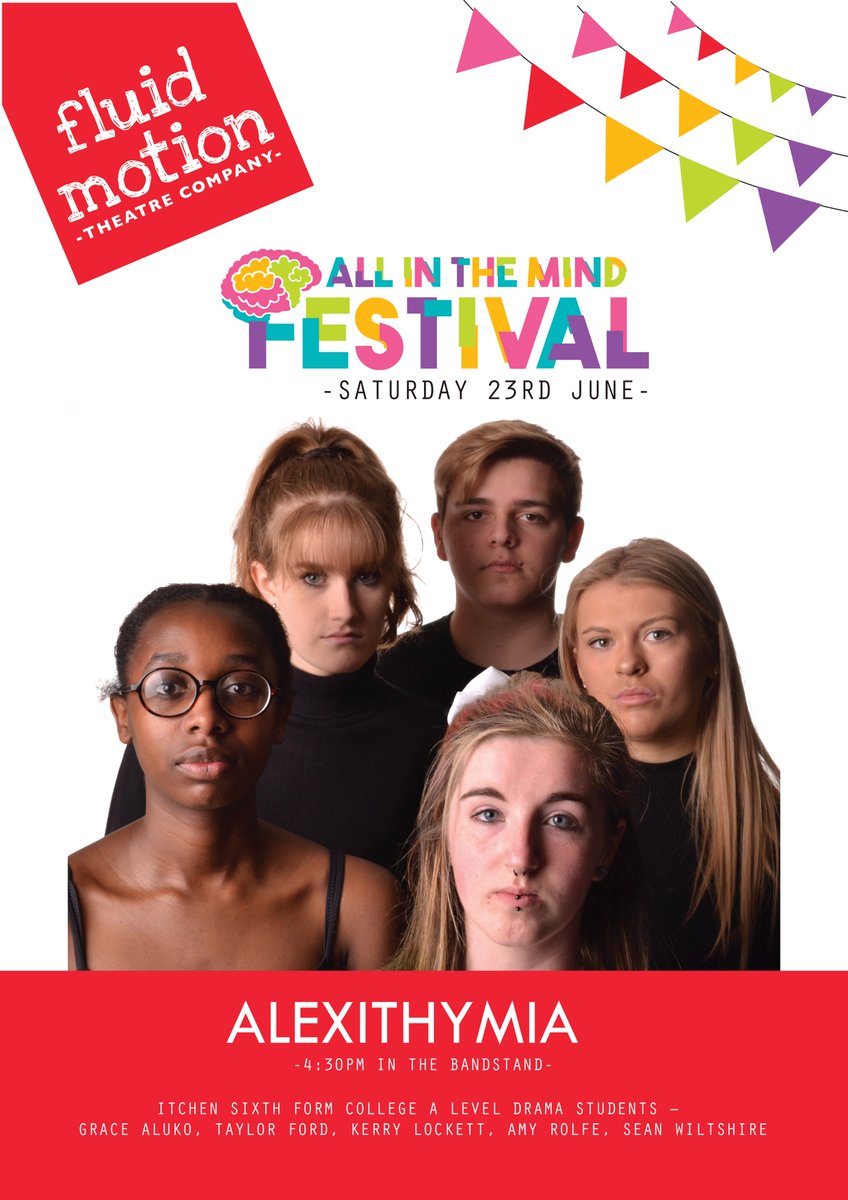 ItchenCollege's tweet photo. Just two weeks to go until our Acting students perform at All In The Mind Festival in Basingstoke! #CountingDown #AlTMFest2018 @aitmfest https://t.co/PUFU36C0o0