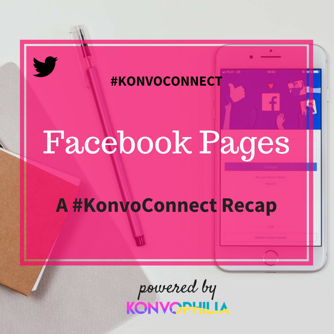 konvophilia's tweet image. Here’s the #recapblog for this friday’s #konvoconnect chat on #FacebookPages👩‍💻
konvophilia.com/2018/06/facebo…
Tagged accounts have been featured 🤩
@mehulgohil