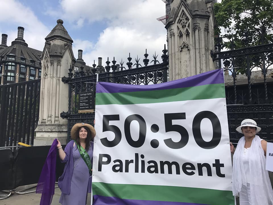 Jos21Bell's tweet photo. Yesterday - the capital cities of the UK were filled with women marching and celebrating 100 years of progress since the #suffragettes had to take to the streets and also mindful of how much more work there is to do to achieve #equality #PROCESSIONS2018 #Processionsldn https://t.co/rN4lwd0ATl
