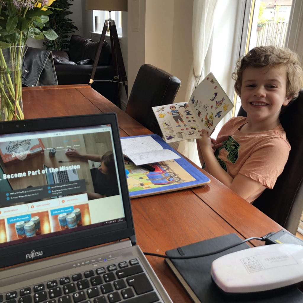 scott_drinks_uk's tweet photo. This morning Max has decided to become our latest Brewgooder intern. What he lacks in experience he makes up for with a favourable hourly rate.
#brewgooder #internship #pokemonproject # https://t.co/FcqB5DEKb5