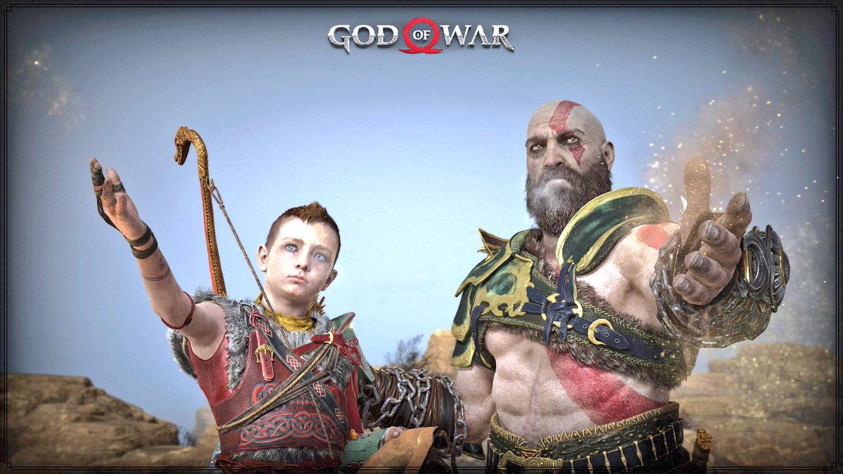 PS4GM1980's tweet photo. #GodofWar #GOW #Kratos #Atreus #Boy #RageofSparta #Father #Son #VideoGame #Gaming #Game #Gamer #PS4 #PS4Pro #PhotoMode #PS4Share #Nilfheim #Realm #Campaign #Story #Follow #Subscribe #YouTube #Playstation #Playstation4 https://t.co/VMWsDtaiBc