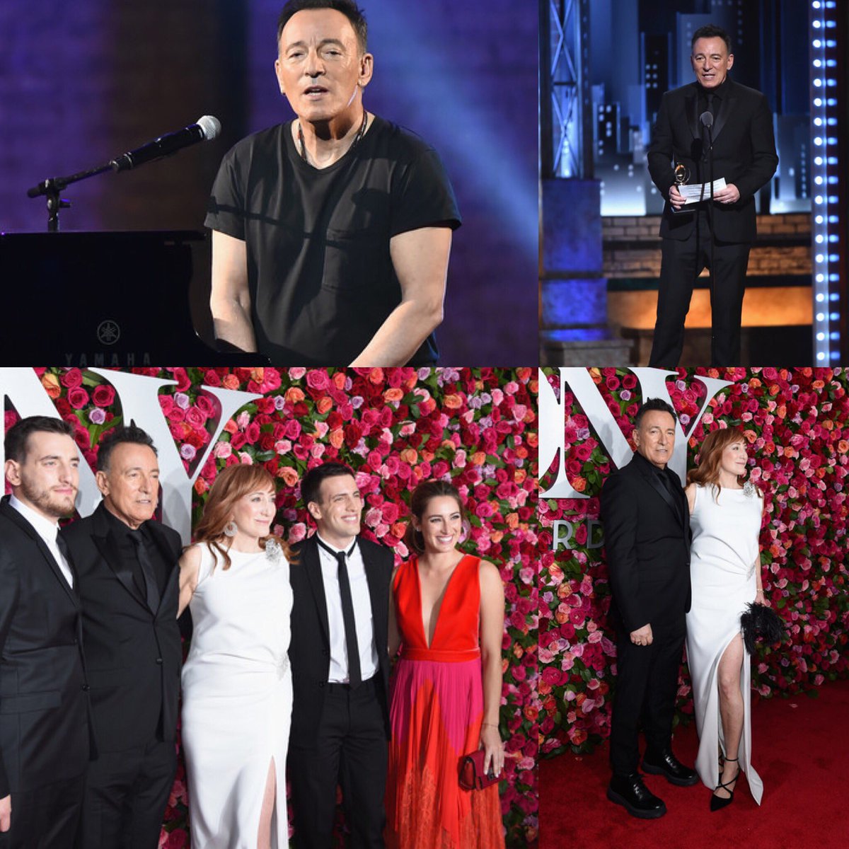 JustMyBSCorner's tweet photo. @springsteen on Broadway at Tonys preformed “My Hometown”
Intro by Robert DeNiro - June 10, 2018
#brucespringstee #thetonyawards #Springsteen #congratulations https://t.co/sjDjvX6587