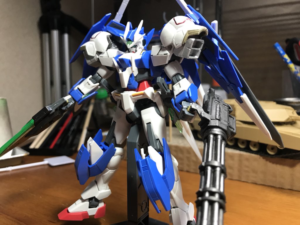 HGBD ガンダムダブルオーダイバーエース (ミキシング仕様) . エースの