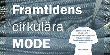 TEKO_Sverige's tweet photo. Missa inte! Ons 4 juli 15:45-16:30 pratar vi framtidens cirkulära mode i Almedalen tillsammans med @hogskolaniboras @re_textile @swefashion @RISEsweden och #guringodesign Läs mer via länk &amp; på https://t.co/75n69yExOo #TEKO_sverige 
#industrintarmatchen 
https://t.co/lsIXcelwiY https://t.co/7tw7Amxb84