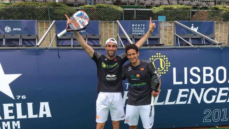 PlanetaPadel's tweet photo. 🏆 Botello y Ruiz Campeones del Lisboa Challenger WPT 2018. +info: https://t.co/P68NuQms78 #pádel #lisboa #WPTLisboaChallenger #uribotello #javiruiz #padelinternacional https://t.co/b5DSsSH0Qy