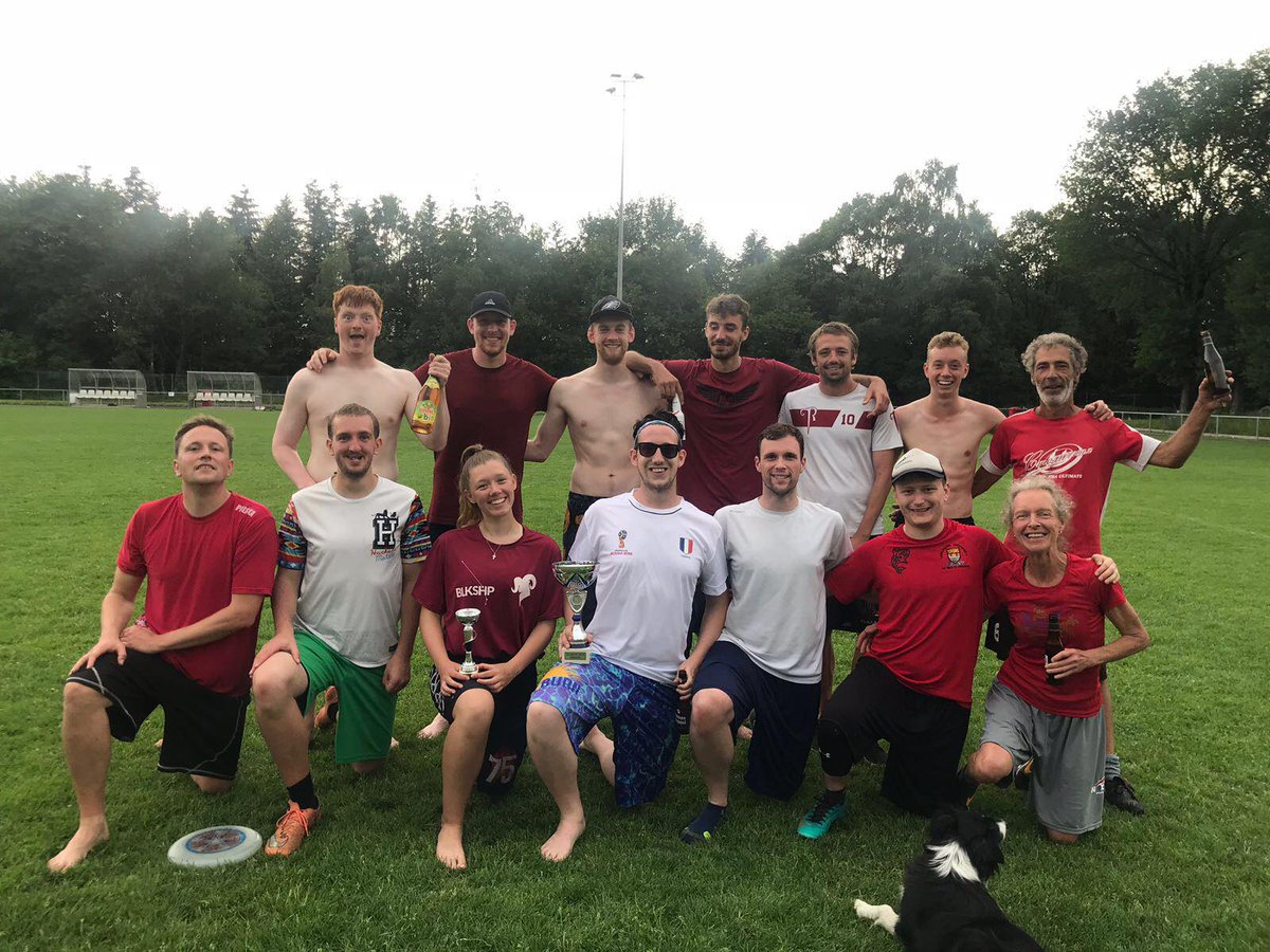 TommyDaly02's tweet photo. Quality tournament in an amazing place with brilliant people. What more could you want? Winning the tournament made it even better. Thank you, Luxembourg! #UltimateFrisbee #NetFlicksAndChill #Burnt https://t.co/Inn4D0aqTB