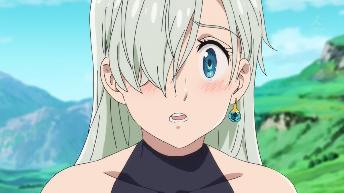 Late day 6: favourite female with white hairElizabeth (Nanatsu no Taizai) - ok so I know her hair is grey, but I legit couldn’t find any white haired females I liked- A sweetheart - annoys me but constantly redeems herself - I can’t dislike her nor exactly love her