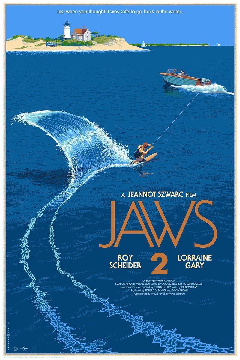 cultfilmfaceoff's tweet photo. Happy Mondo Monday #Jaws2 #JawsII https://t.co/QEpKU3bawv