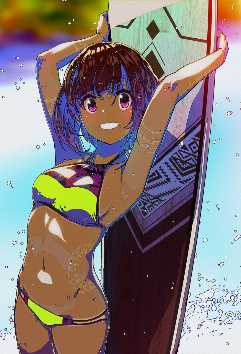 Surfer Girl Anime