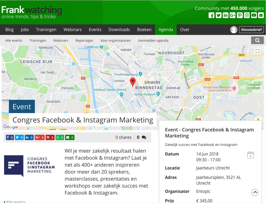 Sterkjr's tweet image. Toch mooi om een clean en krachtig logo terug te zien op oa:
@Marketingfacts , @Frankwatching @LikeconomicsNL &amp;amp; @entopic

14 juni Congres Facebook &amp;amp; Instagram Marketing, Jaarbeurs Utrecht!
#facebook #CFIM #Utrecht #instagram #socialmedia #datissterk