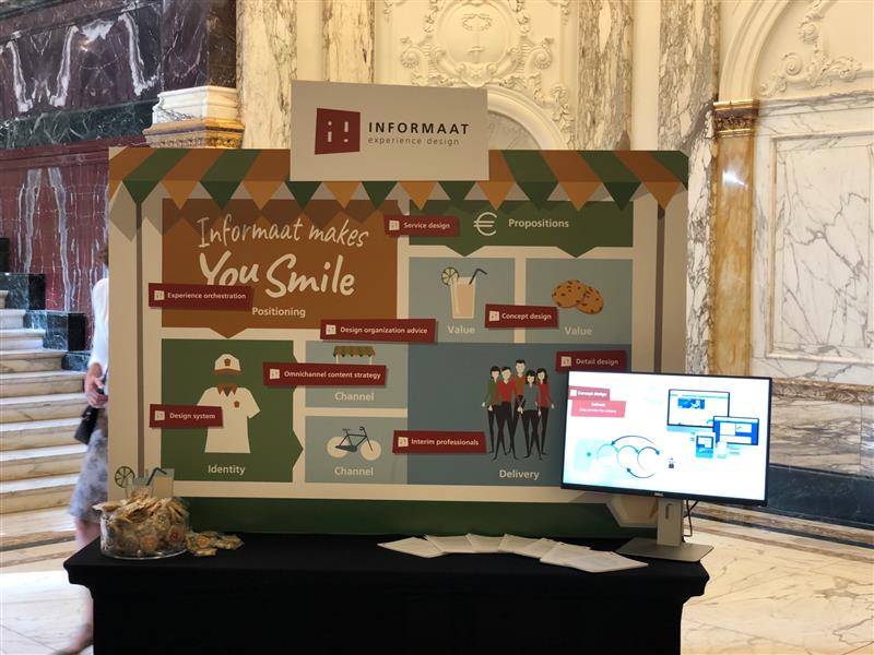 INFORMAAT's tweet photo. Do you fancy collaboration and cookies? Visit our booth! #uxstrat https://t.co/TeAXL9Yv0p