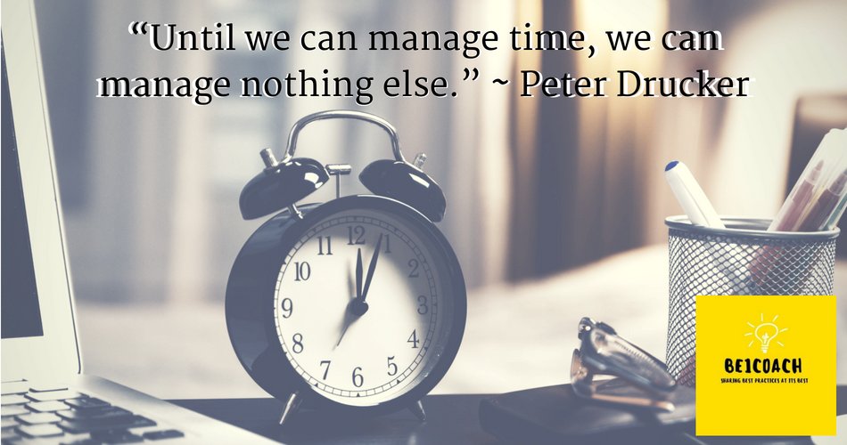 Be1Coach's tweet photo. How do you define time management https://t.co/nXXqCVWUO9