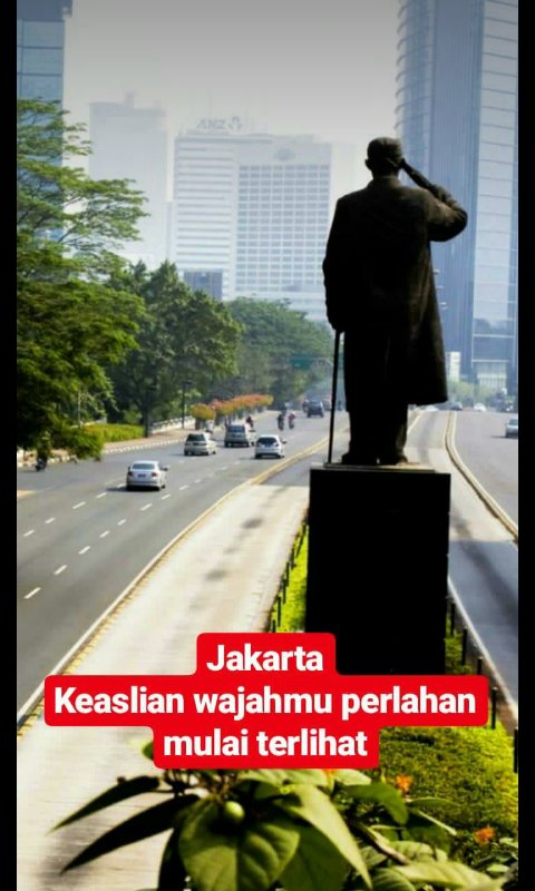 jakarta keaslian wajah mu mulai terlihat
