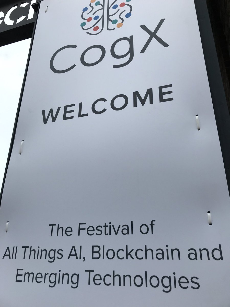 RichardMV37's tweet photo. Today: CogX https://t.co/SH0Za5baLn