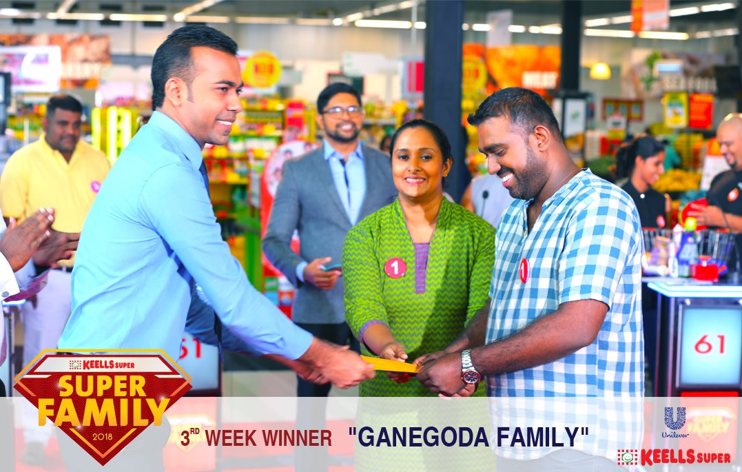 Keells_SL's tweet photo. Congratulations to our winners from Keells Super Super family supermarket sweepstake.
See you all there at Finals 😊
#keellssuper #superfamily2018 https://t.co/iIqnw6lcVw