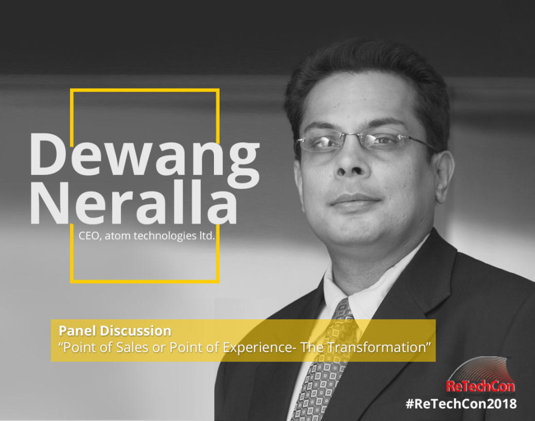 nttdatapayments's tweet image. @dewangsn CEO of #atomtech will speak about 'Point of Sales or Point of Experience- The Transformation' at #ReTechCon2018 Intelligent Retail: What is Smart? @rai_india  #Retail #DigitalIndia