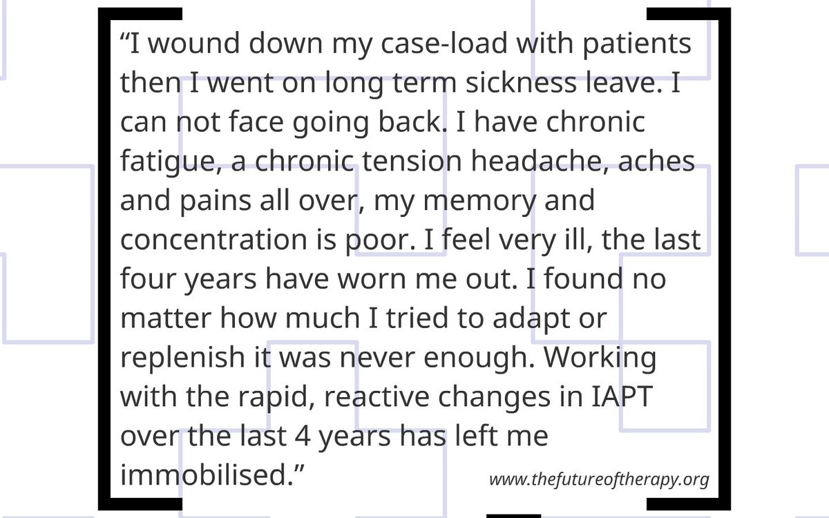 SurvivingWk's tweet photo. This is going to come as an awful shock but therapists have actual feelings https://t.co/LgQcNRkjJ1 #mentalhealth #futureoftherapy https://t.co/ciSSKYjhNW