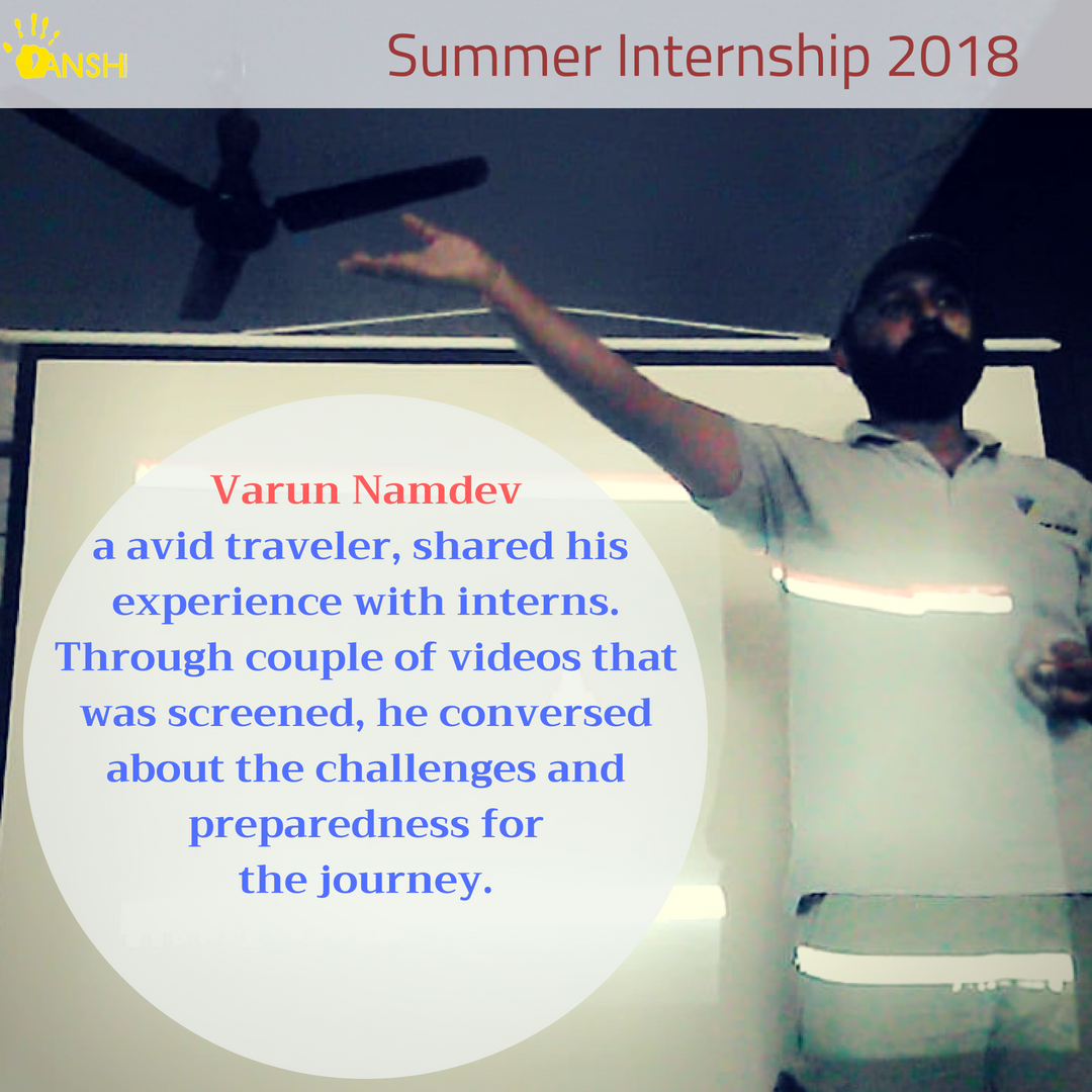 HappinessANSH's tweet photo. Thank you @VarunPixography for an augment conversation on traveling and sharing his experience, not to forget the 'must have' kit that he showcased.
A fun and enlightening session for Interns.
#HappinessANSH #Y4C #traveling #Bhopal https://t.co/9er7HgweCq