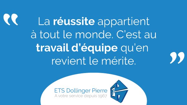 etsdollinger's tweet photo. #Citation du Jour | Toutes nos #équipes sont là afin de #réaliser vos #projets les plus fou ! 

#bâtiment #construction #motivation #travaildequipe #ensemble #team #mondaymotivation #conseils #solution #job #alsace https://t.co/ZJuBoq4gh1