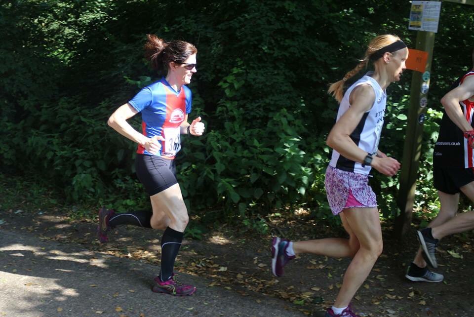 LinnySkinner's tweet photo. @rachcbentley us running at the start yesterday! Great run at high elms. https://t.co/jTL8sDb1Ue